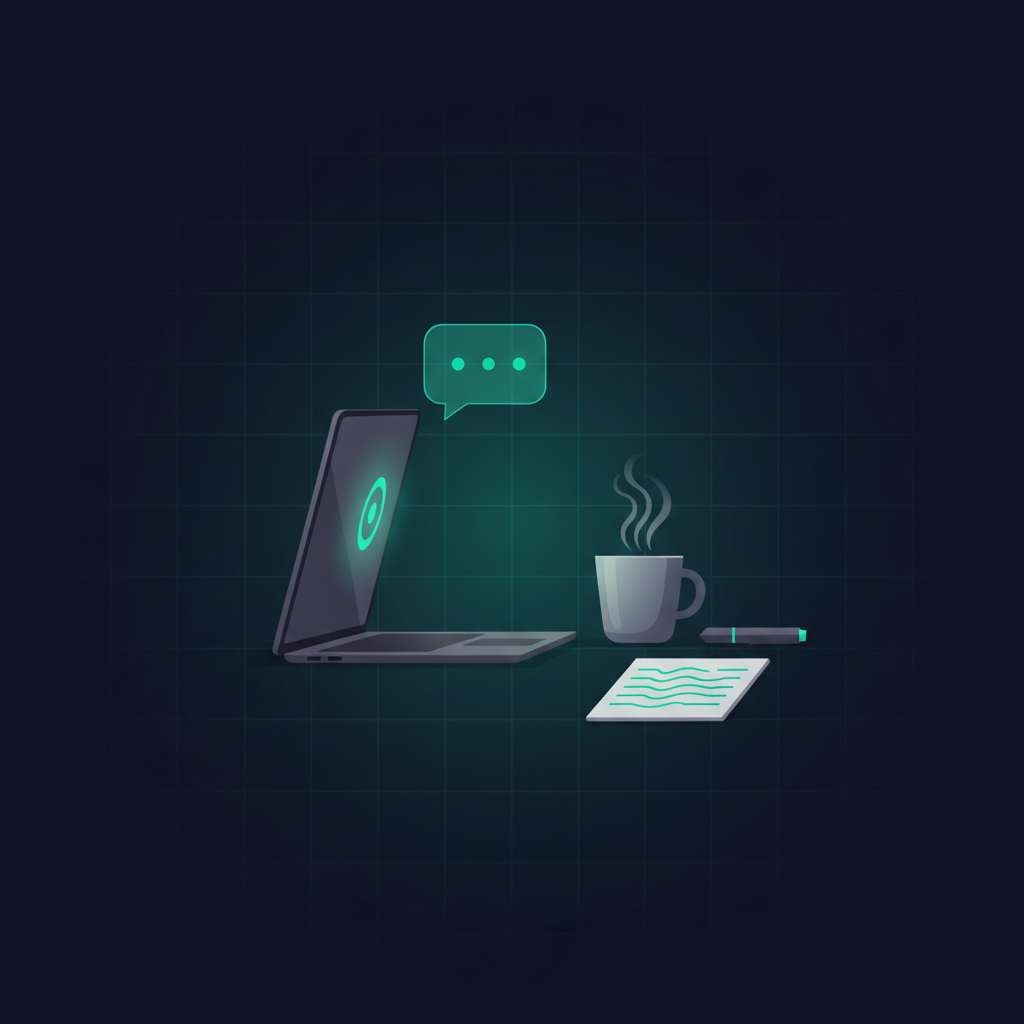 Funding advisor at desk during a Zoom call